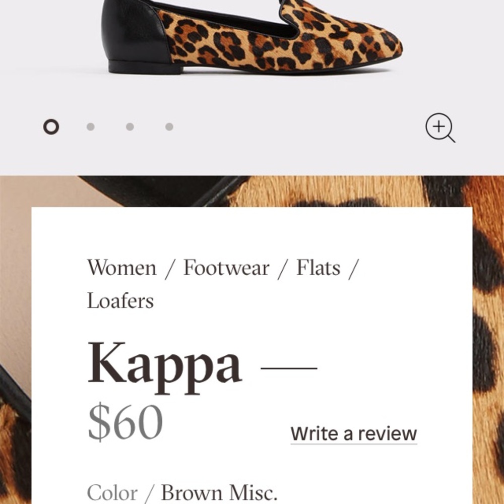 Flat worn once - too small